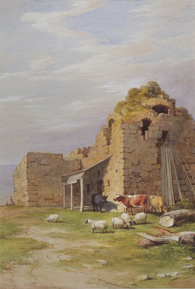 Castillo de Colqhouny, 1841 de James Giles